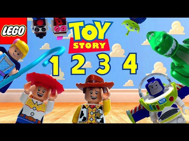 TOY STORY SERIES IN 7 MINUTES [Lego Stopmotion Animation]