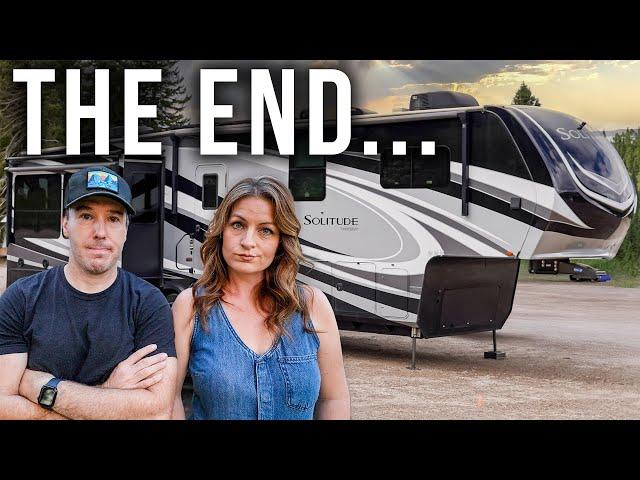 WE’RE SELLING OUR RV