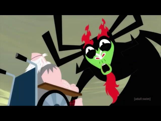 Samurai jack | Aku kills the scotsman