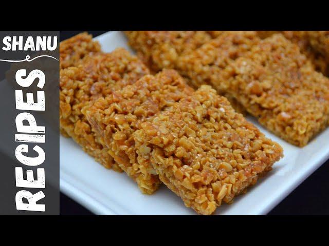 Easy Flapjack Recipe | Oats Traybake | Oats recipe | Easy oats bar | Quick Traybake #76