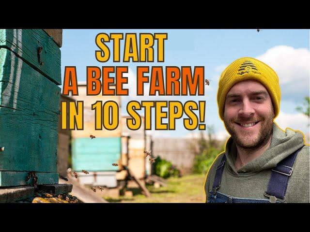 Start A Bee Farm In 10 Steps!  Honey Farm Set Up Hints & Tips