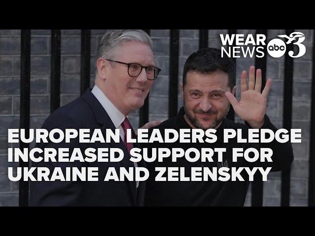 European leaders pledge increased support for Ukraine amid US policy shift