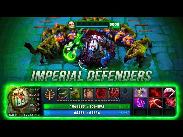 ХАРДКОР режим на Пудже в IMPERIAL DEFENDERS DOTA 2