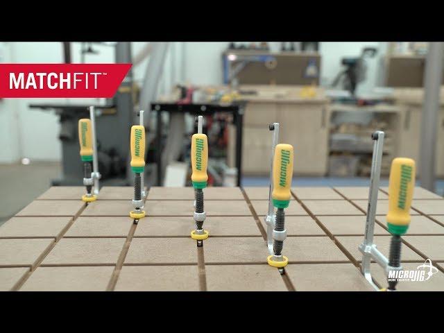 How to use MATCHFIT Dovetail Clamps | Instructional Video by Microjig