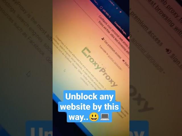 CroxyProxy Advanced Secure And Free Web Proxy | Access Restricted sites without any VPN | #vpn #web