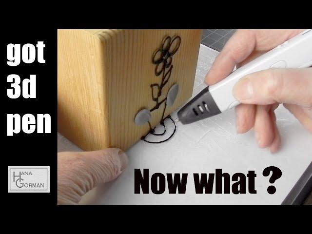 Beginners guide to 3D pen use - part 1 - Getting started