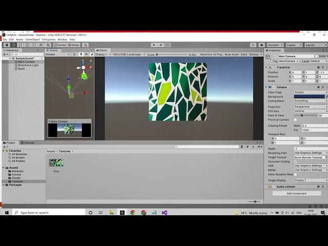 Unity shader intro and Write Basic shader from scratch from step by step