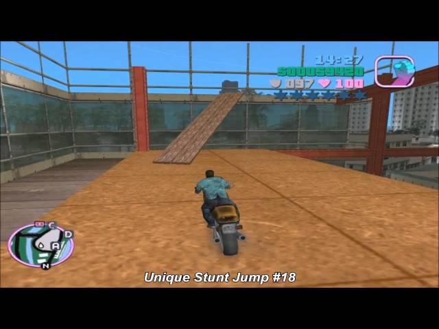 GTA Vice City - Unique Stunt Jump #18