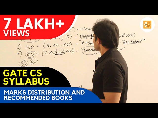 GATE CS syllabus, marks distribution and recommended books | GATE CS/IT #RavindrababuRaula