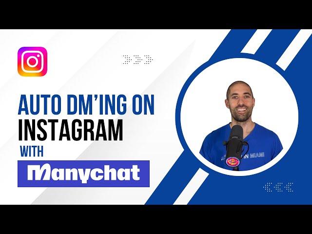 Auto DM'ing on Instagram with Manychat