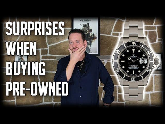 Two Surprises After Purchasing A Pre-Owned Rolex Submariner Date