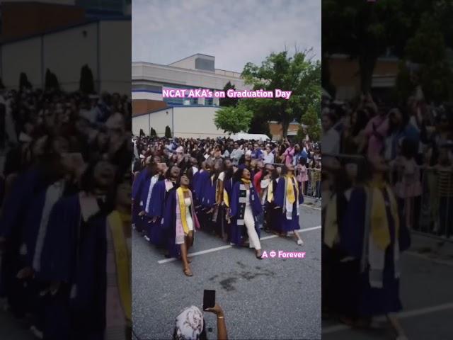 #ncat #graduation #alphakappaalpha #1908 #hbcugrad #hbcubuzz #aka #classof2025