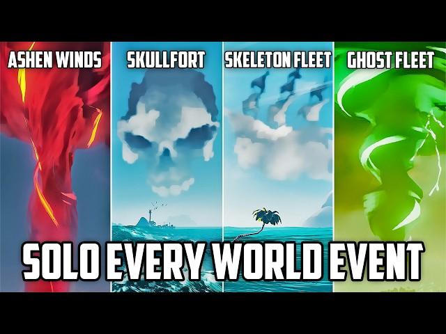 ALL World Events SOLO GUIDE (2024) | Sea of Thieves