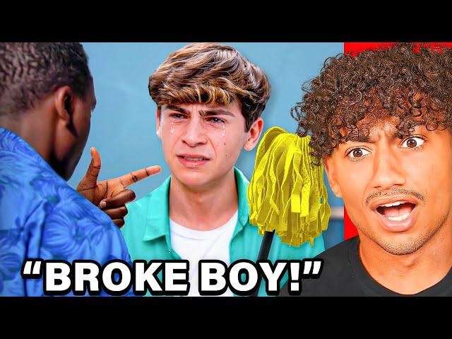 RICH KID BULLIES POOL BOY!!