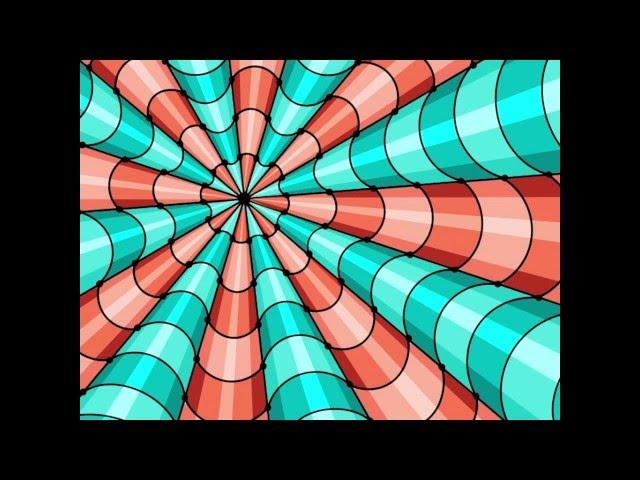 Rippling Rays Op Art tutorial