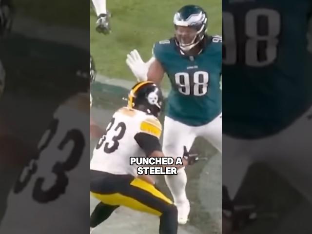 Jalen Carter had a WILD day vs the Steelers