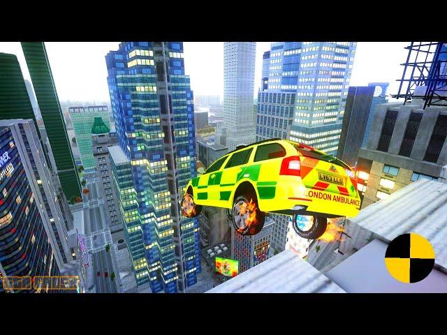 GTA 4 CRASH TESTING REAL CAR 540