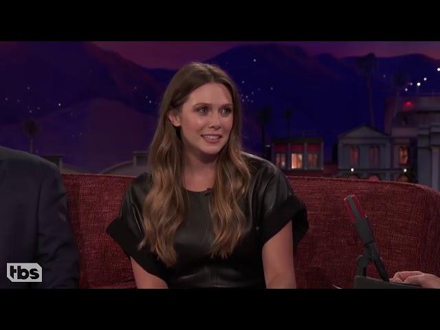 Элизабет Олсен (Elizabeth Olsen) матерится по-русски в прямом эфире!