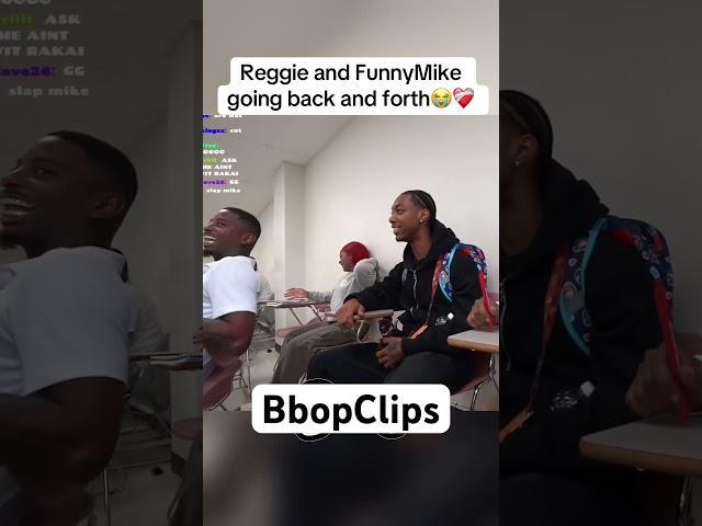 Reggie and Funnymike going back and forth #funny