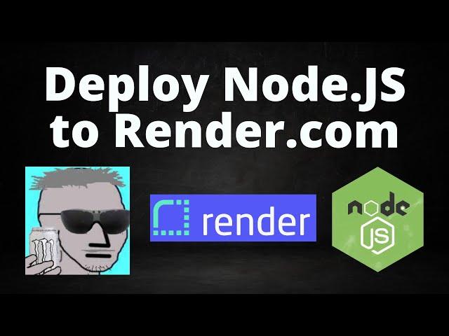 How to Deploy a Node.js App to Render.com for Free (Heroku Alternative)