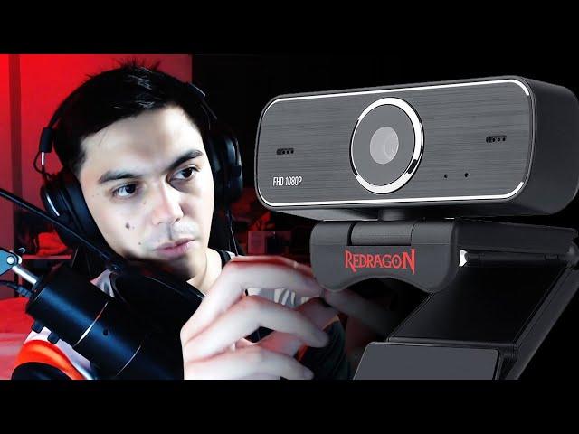 AFFORDABLE GAMING WEBCAM? ! | Redragon Hitman GW-800 Webcam Review