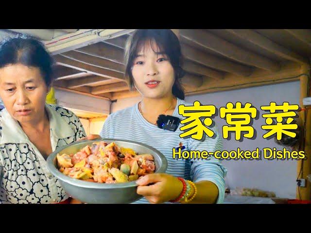 去外婆家做一桌美食招待朋友们！Going to grandma’s house to prepare a feast for friends! 【叫我阿霞Channel】