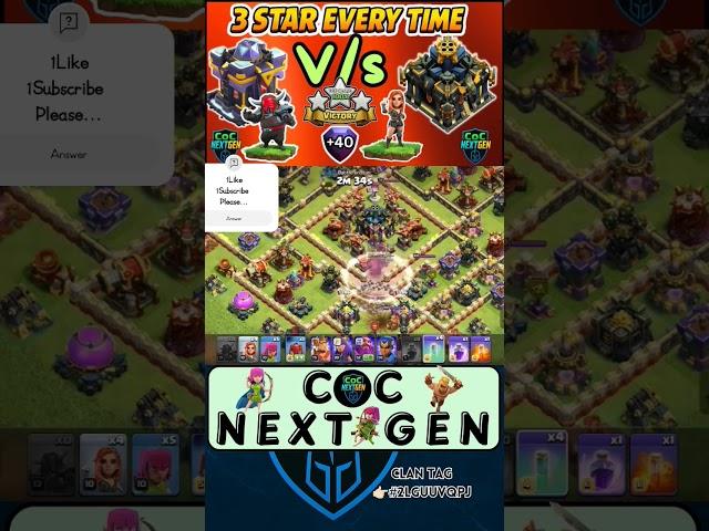 Best th15 Attack Strategy For Legend League #clashofclans #coc #th15attack