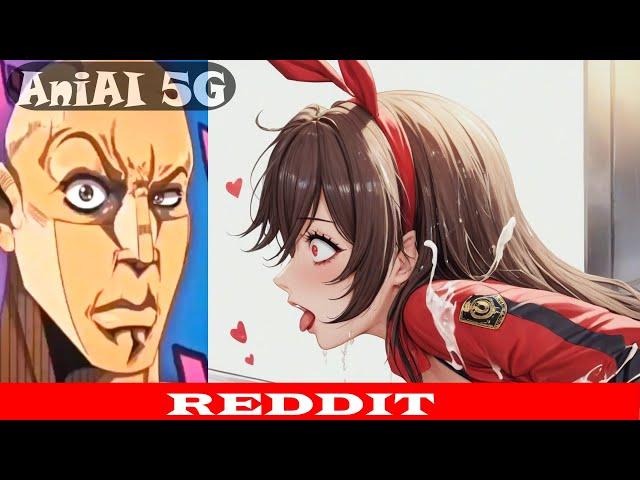 Anime vs Reddit (The rock reaction meme) Amber Genshin Impact