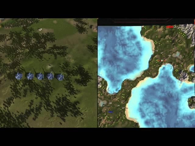 Supreme Commander Face off: Heavy Artillery vs. Scathis