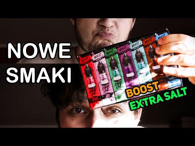 NOWE SMAKI! Dark Line Boost Extra Salt od VapeTechPoland