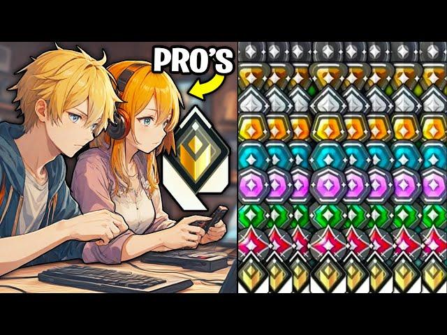 Radiant Pro Couple vs 5 of Every Rank! - (BEST DUO YET)