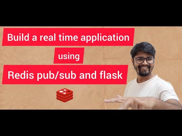 Build a real time chat application using redis pub/sub and flask