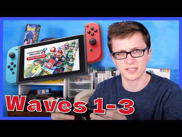 Mario Kart 8 Deluxe Booster Course Pass Wave 1-3 Review - Scott The Woz Segment