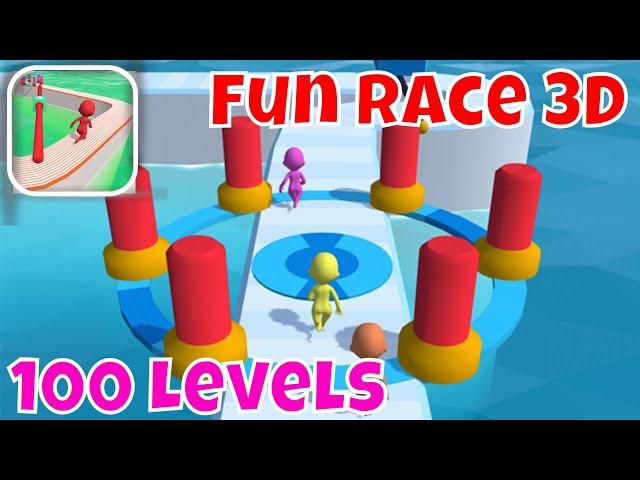 FUN RACE 3DPERFECT GAMEPLAY LEVELS 1-100 Walkthrough by GoodJob Games with Synthwave