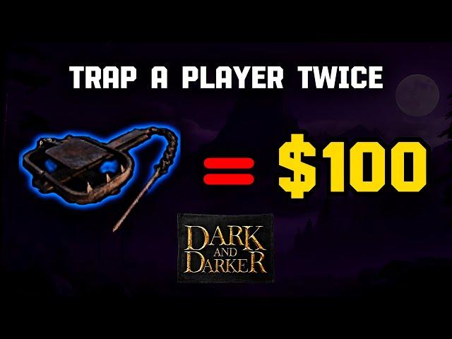 Trap The Same Player TWICE For $100 | SLAYER FIGHTER On Ruins | Dark and Darker