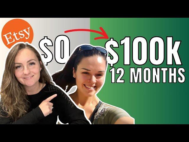 How Noelle Sold $100,000 in her FIRST Year on Etsy! (2022-2023)