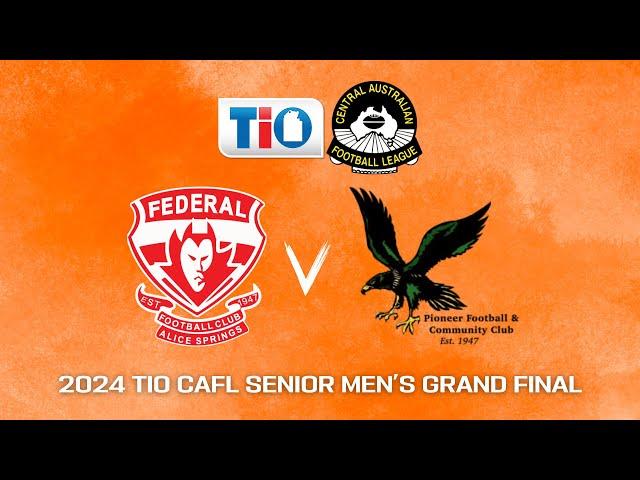 2024 TIO CAFL Senior Men's Grand Final - Federal v Pioneer Eagles