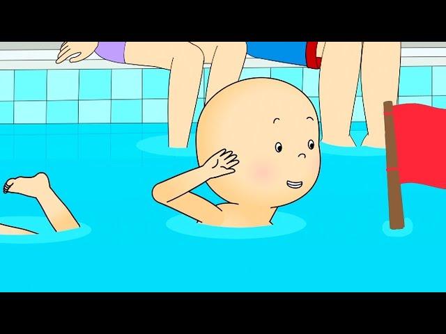 Caillou's Front Crawl | Caillou | Cartoons For Kids | WildBrain Kids