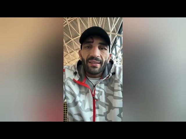 BAHRAM RAJABZADEH REACTION AFTER FIGHT VS LEVI RIGTERS GLORY 95