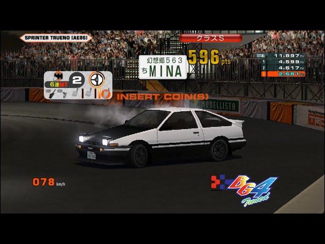 [PC] Battle Gear 4 Tuned Drift Mode 13610 points AE86 + replay