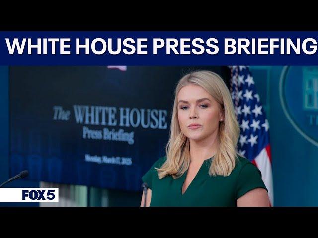 FULL: White House Press Briefing | Karoline Leavitt talks President Donald Trump's call with Putin