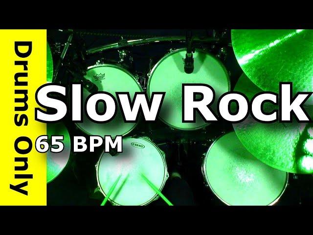 Drum Loops - Slow Rock Beat 65 BPM JimDooley.net