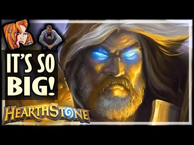 EVEN BIGGER Than Big Paladin! - Rise of Shadows Hearthstone