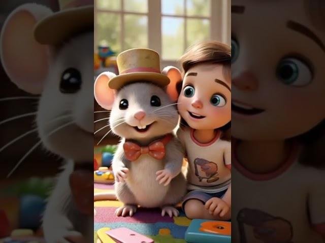 Rat & girl friendship #shorts #trending #trendingshorts
