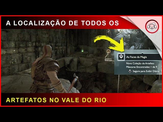 God of war, A localização de todos os artefatos no vale do Rio | Super dica