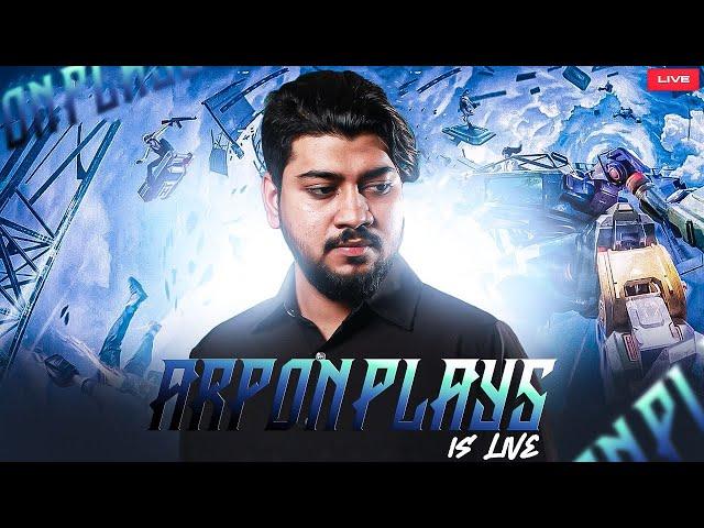 LIVE - ARPONPLAYS - ONLY STRONGEST TEAM GAMEPLAY  PUBG MOBILE