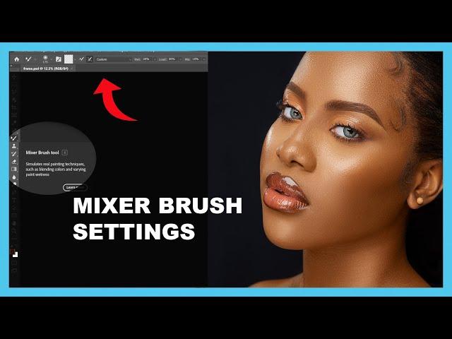 Best Mixer Brush Settings For Frequency Separation