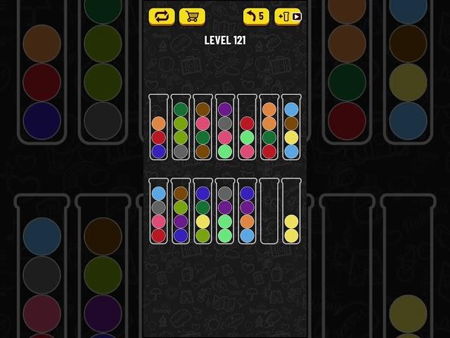 Ball Sort Puzzle - level 121