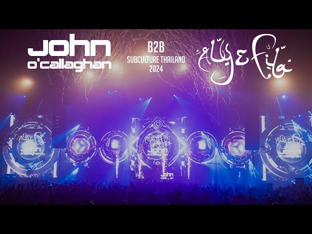 Aly & Fila LIVE b2b John O’Callghan @ Subculture Bangkok, Thailand 2024