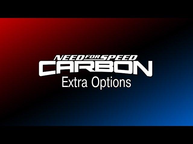 NFS Carbon - Extra Options - v2 [OFFICIAL RELEASE!] (v2.0.1.1337)